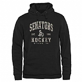 Men's Ottawa Senators Black Camo Stack Pullover Hoodie,baseball caps,new era cap wholesale,wholesale hats